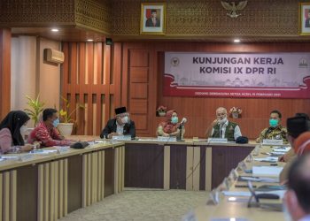 Sekda Aceh Terima Kunjungan Komisi IX DPR RI