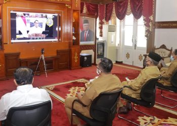 Gubernur Aceh Bahas Percepatan Pembangunan Infrastruktur Bersama Sejumlah Menteri