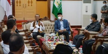 Kunjungi Aceh, Menteri Bahlil Lahadalia Bahas Perkembangan Investasi
