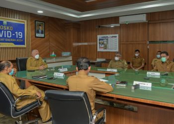 Sekda Pimpin Serah Terima Jabatan Kepala Badan Pengelolaan Keuangan Aceh