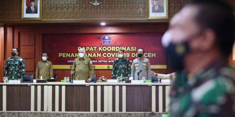 Satgas Covid-19 Aceh Gelar Rakor