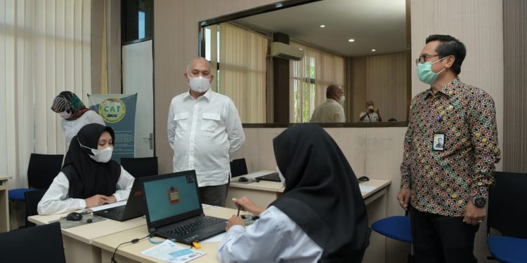 Sekda Aceh Pantau Tes SKD Calon Praja IPDN