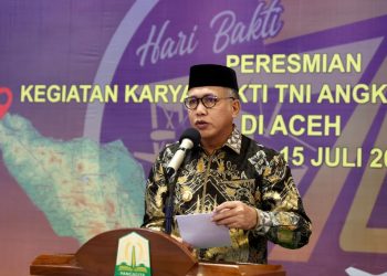Gubernur Nova Apresiasi Kegiatan Karya Bakti TNI AU di Aceh