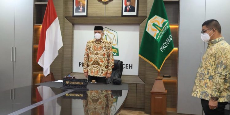 Gubernur Aceh Ikuti Rakorbangnas BMKG Bersama Presiden Jokowi