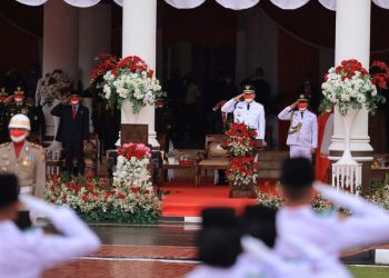 Gubernur Aceh Pimpin Upacara Peringatan Kemerdekaan RI ke-76