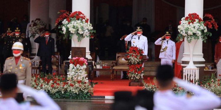 Gubernur Aceh Pimpin Upacara Peringatan Kemerdekaan RI ke-76