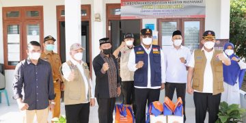 Kepala BNPB Tinjau Posko PPKM Gampong Lambung