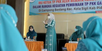 Ketua PKK Aceh Ajak Semua Kalangan Sukseskan Vaksinasi Covid-19
