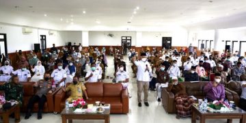 Sosialisasi Vaksinasi Covid-19 Sekda Aceh, Sangat Membantu Suksesnya Vaksinasi bagi Warga Dayah