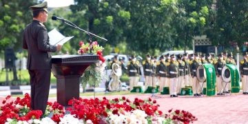 Hari Pahlawan Tahun 2021, Pangdam Iskandar Muda Pimpin Upacara di Kantor Gubernur Aceh