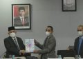 Ketua DPRA Terima Rancangan KUA-PPAS 2022 dari Pemerintah Aceh