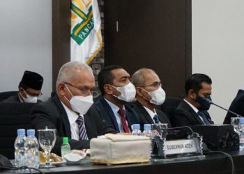 Bahas RAPBA 2022, DPRA Gelar Paripurna