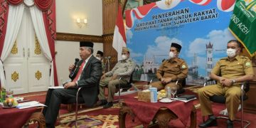 Pemerintah Aceh Dukung Pelaksanaan Program PTSL Kementerian ATR/BPN