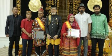 Ketua DPRA Hadiri Penyerahan Gelar Kehormatan untuk Dua Almarhum Pejuang GAM