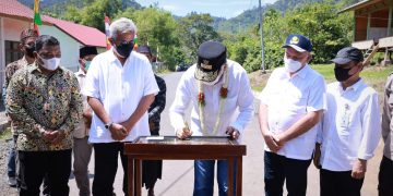 Gubernur Resmikan Jalan Balu – Lapeng Pulo Aceh