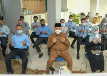 Gelar Zikir di BPRS Mustaqim, Sekda Sapa Seluruh Pegawai Kantor Cabang dan Kas
