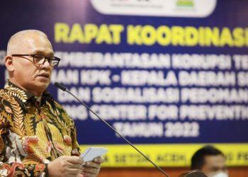 Komit Berantas Korupsi, Pemerintah Daerah se-Aceh Targetkan MCP 2022 Capai 80,1 Persen