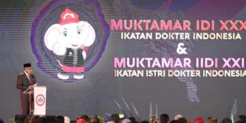 Gubernur Sampaikan Terima Kasih Kepada Peserta Muktamar IDI