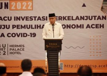 Gubernur Sampaikan Realisasi Investasi Aceh 2021 Capai Rp 10,8 Triliun, Jauh Lebihi Target