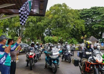 Gubernur Aceh Lepas Peserta Touring Napak Tilas Jejak Patriot