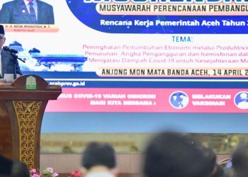 Gubernur Aceh Harapkan Musrenbang 2022 Lahirkan Program Berkualitas di Tahun Mendatang