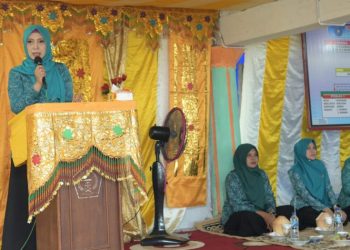Dyah Ajak Kader PKK Merbo Jurong Terapkan Pola Asuh Sesuai Era Digital