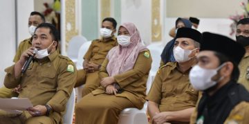Sekda Aceh Sosialisasi Tentang Wabah PMK dalam Acara Zikir Rutin