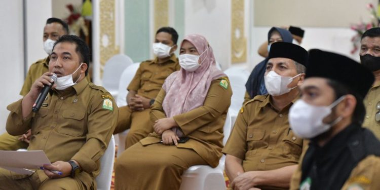 Sekda Aceh Sosialisasi Tentang Wabah PMK dalam Acara Zikir Rutin