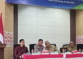 Pemasangan pilar Batas Wilayah Aceh dan Sumut pada Segmen Aceh Tamiang – Langkat.