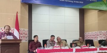 Pemasangan pilar Batas Wilayah Aceh dan Sumut pada Segmen Aceh Tamiang – Langkat.