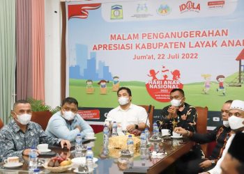 Aceh Besar Terima  Penghargaan Kabupaten Layak Anak Kategori Madya