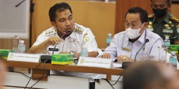 Pj Bupati Aceh Besar Laporkan Upaya Cepat Penanggulangan PMK