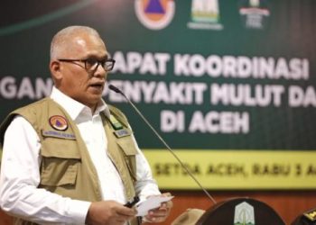 Sekda Aceh Paparkan Langkah Penanganan dan Pengendalian Penyebaran Wabah PMK
