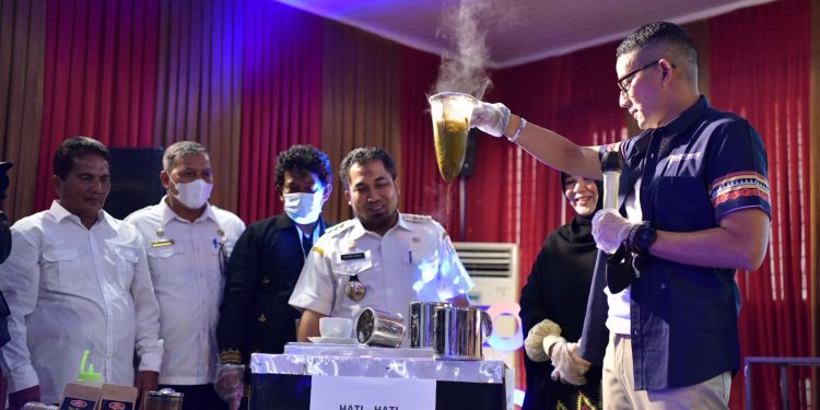 Sandiaga Uno Kagumi Trend Perkembangan Usaha Ekonomi Kreatif Aceh Besar