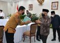PJ Gubernur Aceh Paparkan Penguatan Penanganan Stunting di Aceh di Depan Wapres Ma’ruf Amin