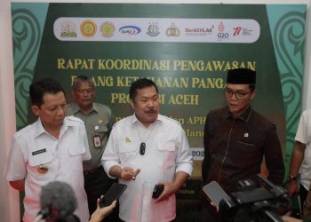 Pj Gubernur Harapkan APIP dan APH Dampingi Pengawasan Pangan di Aceh