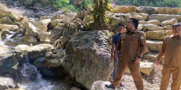 Pj Bupati Tinjau Pembangunan Embung Puedeng dan Drainase Blang Bate Beukah di Lhoong