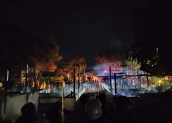 Empat Unit Rumah di Meunasah Papeun Ludes Diamuk Api