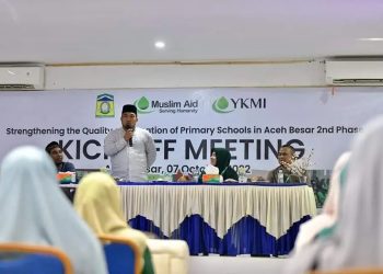 Pj Bupati Apresiasi YKMI, Bawa Program Penguatan Kualitas Pendidikan Tingkat SD ke Aceh Besar