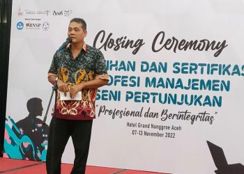 Peserta Apresiasi Penyelenggaraan Event Pelatihan dan Sertifikasi Profesi Seni Pertunjukan