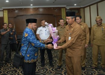 Pemerintah Aceh Jemput Kepulangan Kafilah MTQ Korpri Aceh