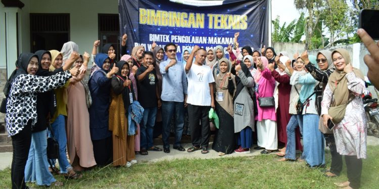 Dinas Koperasi dan UKM Aceh Gelar Pelatihan Pengolahan Makanan untuk Wirausaha Pemula Aceh Besar