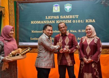 Pemkab Aceh Besar Gelar Lepas Sambut Dandim 0101/KBA