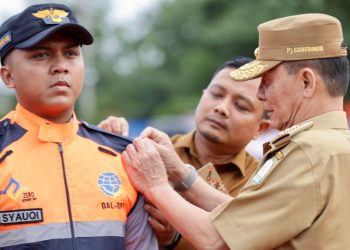 Pj Gubernur Irup Apel Gelar Pasukan Pengamanan Nataru di Mapolda Aceh
