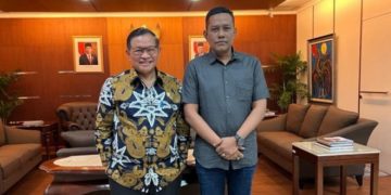 Bahas Pembangunan Aceh, Ketua DPRA Bertemu Sekretaris Kabinet