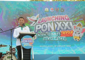 Luncurkan Maskot PON XXI Aceh-Sumut 2024, Ini Pesan Pj Gubernur