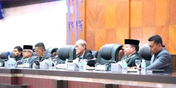 DPRA Gelar Paripurna Pembukaan Masa Persidangan I Tahun 2023