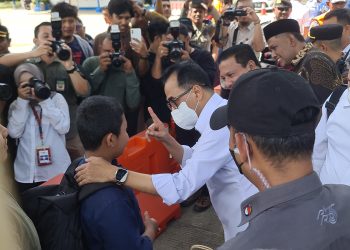 Penjabat Gubernur Dampingi Menteri Perhubungan Tinjau Pelabuhan Ulee Lheue