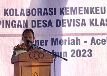 Gubernur Resmikan Lima Kampung di Bener Meriah sebagai Desa Devisa Kopi Gayo