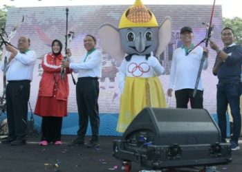 Menpora Bersama Pj Gubernur Luncurkan Po Meurah Sebagai Maskot PON XXI Aceh-Sumut 2024